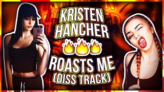 Kristen Hancher and her BOYFRIEND ROAST ME AGAIN DISS TRACK [upl. by Nwonknu]