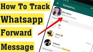 How to Track Whatsapp Forwarded Message Trick On Android Device 2020 [upl. by Aiderfla]