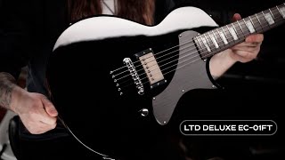 LTD EC01FT Demo by Cameron Stucky  ESP Guitars [upl. by Akilaz689]