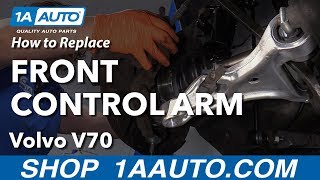 How to Replace Front Control Arm 0107 Volvo V70 [upl. by Licha]