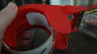 How To Change Scotch Shipping Tape Packaging Dispenser [upl. by Erialcyram]