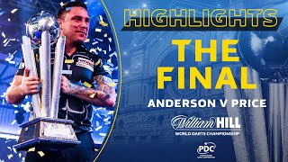 PRICE RULES THE WORLD  Final Highlights  202021 William Hill World Darts Championship [upl. by Birch]