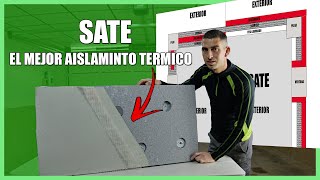 🏡 SATE  el MEJOR AISLAMIENTO TERMICO ✅ para una casa 2021 [upl. by Ahtoelc]