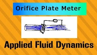 Orifice Plate  Flow Measurement  Applied Fluid Dynamics  Class 039 [upl. by Oilegor26]