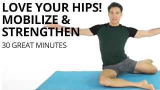 Mobilize and Stabilize Your Hips with the 9090 Core and Gluteal Exercises  Prevent Hip Replacement [upl. by Airel]