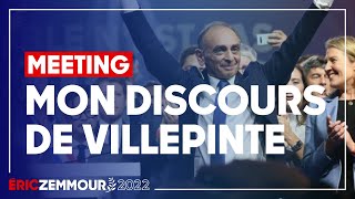 Éric Zemmour  Discours de Villepinte [upl. by Alhan]