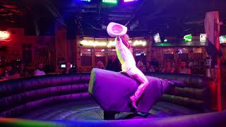 Bull riding at Gilleys in Vegas [upl. by Eiramacissej794]