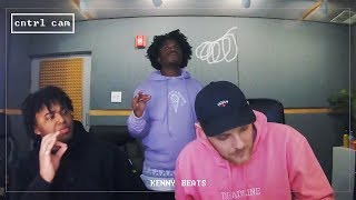 KENNY BEATS amp SMINO  MONTE BOOKER FREESTYLE  The Cave Episode 2 [upl. by Ardelia]