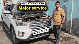 Hyundai Creta petrol Major Service [upl. by Elizabeth]