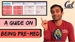 How to Be a PreMed ENTIRE 4 YEAR OVERVIEW  PreReqs  Schedule [upl. by Chavey274]