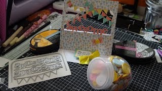 Crafters Companion Subscription Box 15 amp 16 Card Tutorial Cute as a Button Edgeable [upl. by Bilak492]