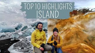 Island Top 10 Highlights  Reisetipps amp Sehenswürdigkeiten [upl. by Aurel]