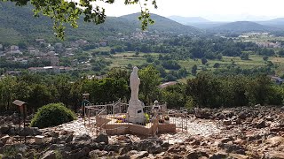 Medjugorje Today live from Apparition Hill [upl. by Adahsar]