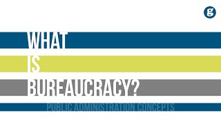 What is Bureaucracy [upl. by Norud268]