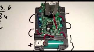 How to charge A DEAD 18V Lithium Battery Pack [upl. by Sucy]