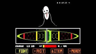 UNDERTALE Gaster fight fangame [upl. by Nevil]