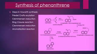 PHENANTHRENE STRUCTURE SYNTHESIS CHEMICAL PROPERTIES amp MEDICINAL USES [upl. by Airol]