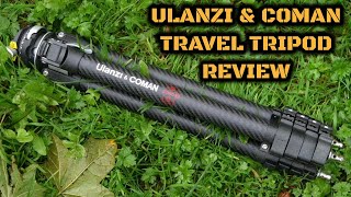 Ulanzi amp Coman Carbon Fibre Travel Tripod ZEROY Review [upl. by Ranchod]