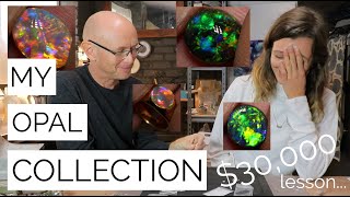 Justins Opal Collection the BEST GEMS I own [upl. by Pfaff]