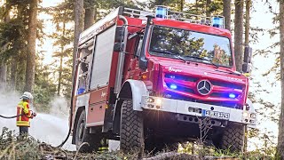 Mercedes Unimog U 5023 Extreme off roader Fire Truck [upl. by Creath]