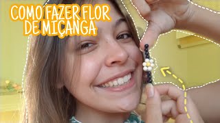 TUTORIAL DE COMO FAZER FLORZINHA DE MIÇANGA [upl. by Alessandro954]