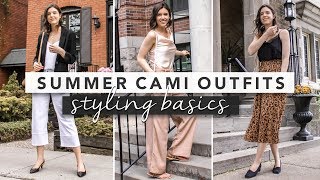 Styling Basics How to Style a Camisole  by Erin Elizabeth [upl. by Dickey]