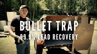 Near PERFECT Lead Recovery Bullet Trap Tested [upl. by Akcir235]