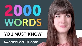 2000 Words Every Swedish Beginner Must Know [upl. by Erdried351]