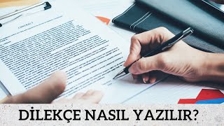 Dilekçe nasıl yazılır [upl. by Euqinmod94]