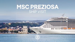 MSC Preziosa  Ship Visit [upl. by Epner]