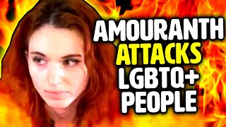 Amouranth attacks LGBTQ people [upl. by Droc]