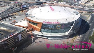 Official TMobile Arena Construction TimeLapse [upl. by Couhp]