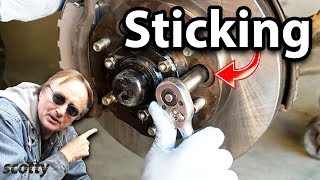 How to Fix Sticking Brakes on Your Car [upl. by Kho825]