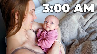 24 HOURS NURSING A NEWBORN BABY [upl. by Vezza]