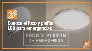 Conoce el foco y plafón LED para emergencias  Iluminación  The Home Depot Mx [upl. by Alba]