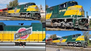 CabTours Locomotives UP 1995 quotChicago North Westernquot Heritage Unit EMD SD70ACe [upl. by Kred]