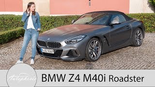 2019 BMW Z4 M40i G29 Roadster Fahrbericht  Begehrenswerte Neuauflage  Autophorie [upl. by Nolahp]