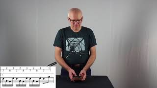 Kalimba B11 DemoSong Tutorial Teil 1  HOKEMA [upl. by Clementia]