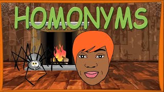 HOMONYMS HOMOPHONES AND HOMOGRAPHS [upl. by Constancy]