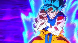 Goku blue VS Broly SSJ [upl. by Anelad]