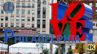 Philadelphia Walking Tour 4K [upl. by Dorette]