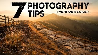 7 SIMPLE photography TIPS I wish I knew EARLIER [upl. by Emee]