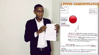 La lettre administrative [upl. by Liddle]