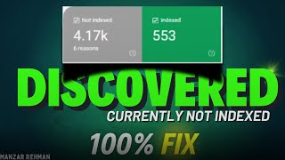 Discovered  Currently Not Indexed How to Fix in Blogger  WordPress [upl. by Ahsocin]