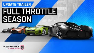 Asphalt 9  Drive Syndicate  Full Throttle Update [upl. by Nero859]