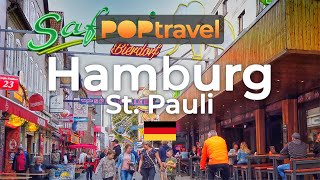 Walking in HAMBURG  Germany 🇩🇪 St Pauli  4K 60fps UHD [upl. by Tarrah]