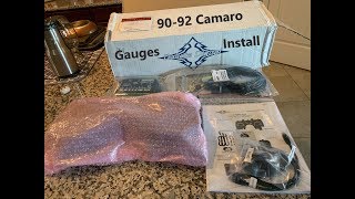 Dakota Digital VHX install  3rd Gen Camaro short version [upl. by Fairman249]