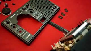 Panasonic RF 2200 shortwave radio tear down and repair [upl. by Arretal811]