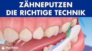 Zähneputzen  Die richtige Technik © [upl. by Oirogerg]