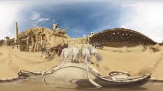 BENHUR 2016  Chariot Race 360° Video  Paramount Pictures [upl. by Silas29]